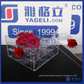 2016 High Quality China Manufactuer Customized 25 Roses Acrylic Rose Display Box